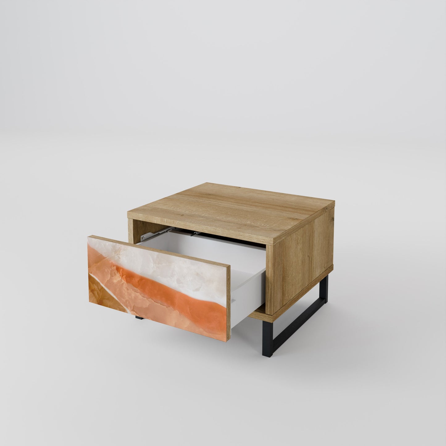 SANDHILLS SPLENDOUR Comodino in Effetto Rovere