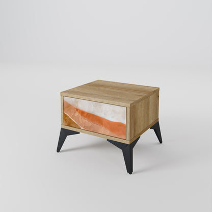 SANDHILLS SPLENDOUR Comodino in Effetto Rovere