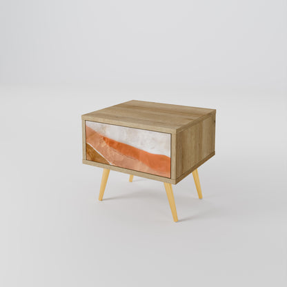 SANDHILLS SPLENDOUR Comodino in Effetto Rovere