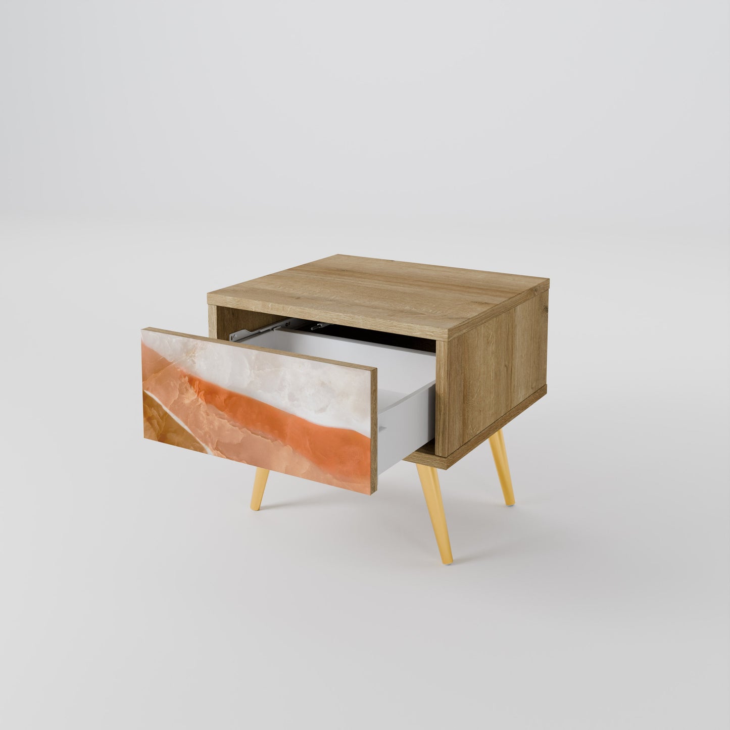 SANDHILLS SPLENDOUR Comodino in Effetto Rovere