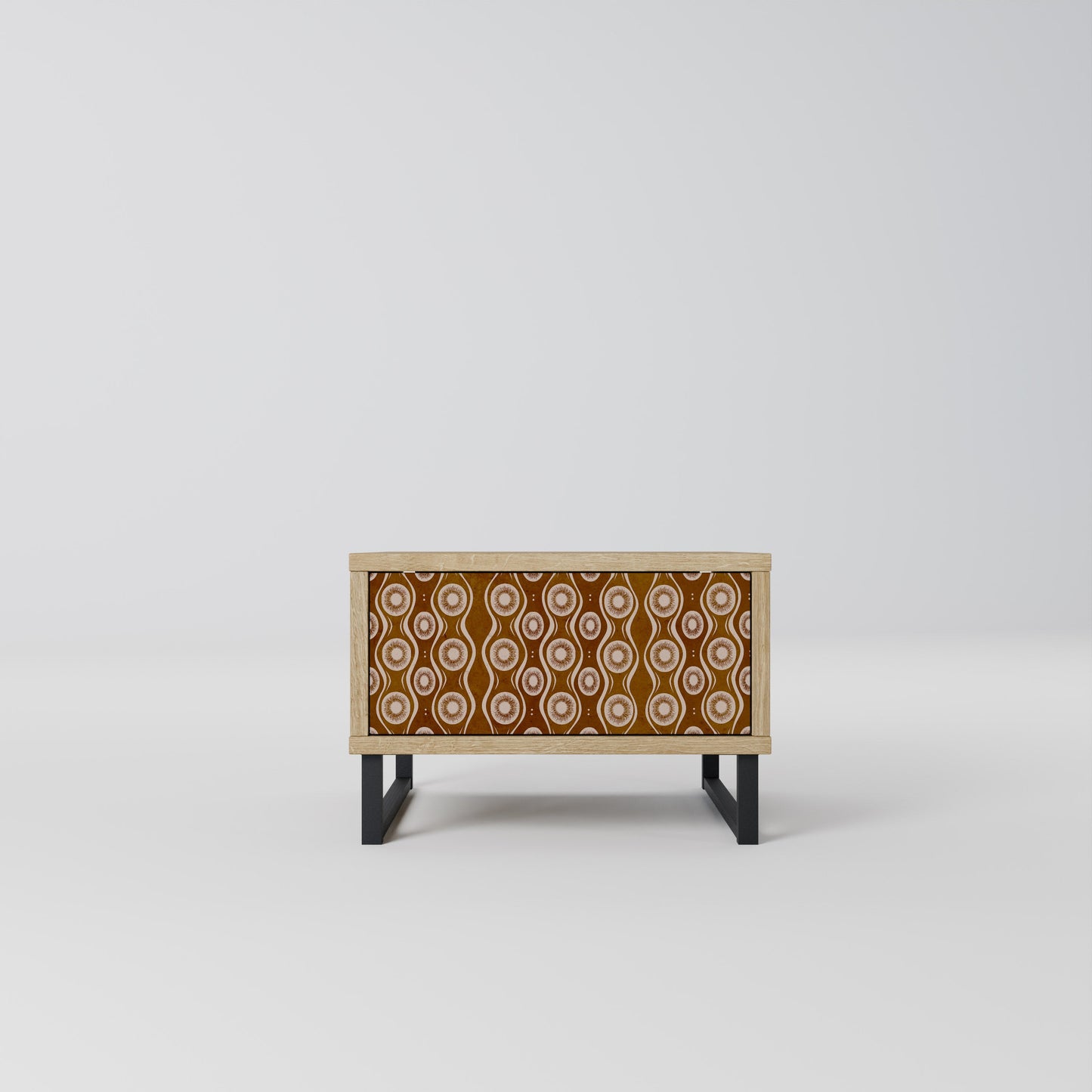 BROWN EYES Comodino in Effetto Rovere