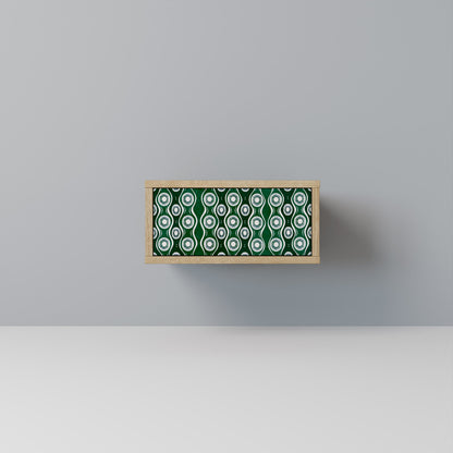 GREEN EYES Comodino in Effetto Rovere