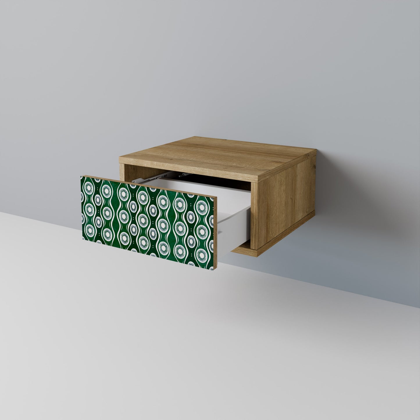 GREEN EYES Comodino in Effetto Rovere