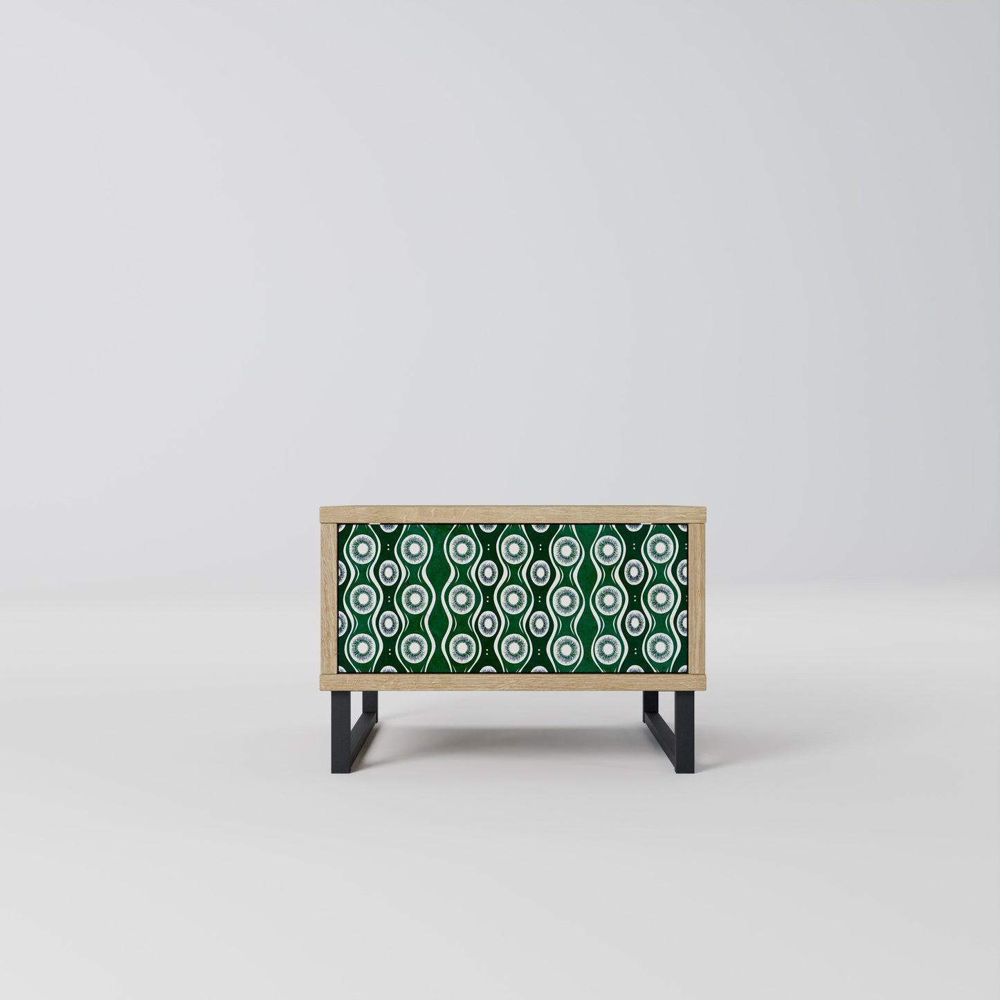 GREEN EYES Comodino in Effetto Rovere