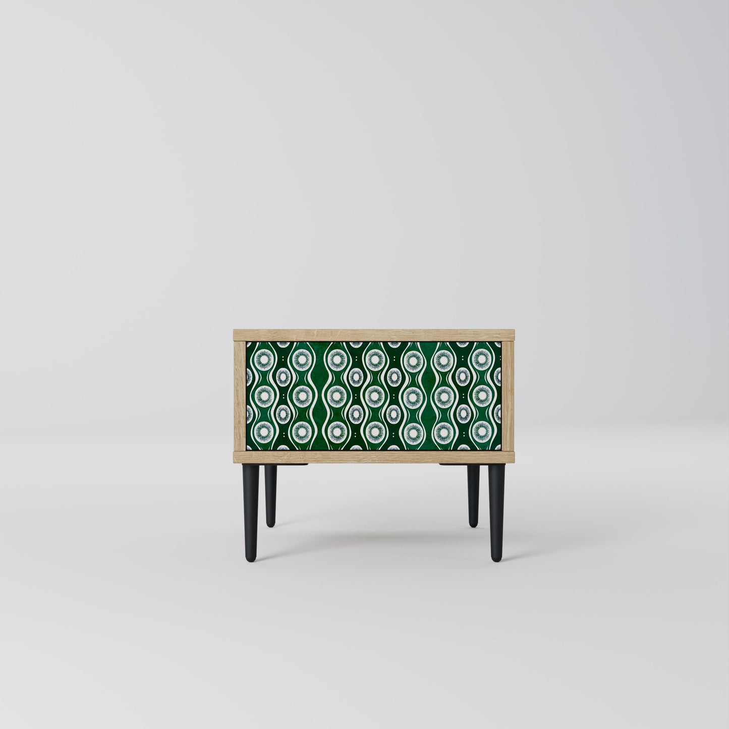 GREEN EYES Comodino in Effetto Rovere