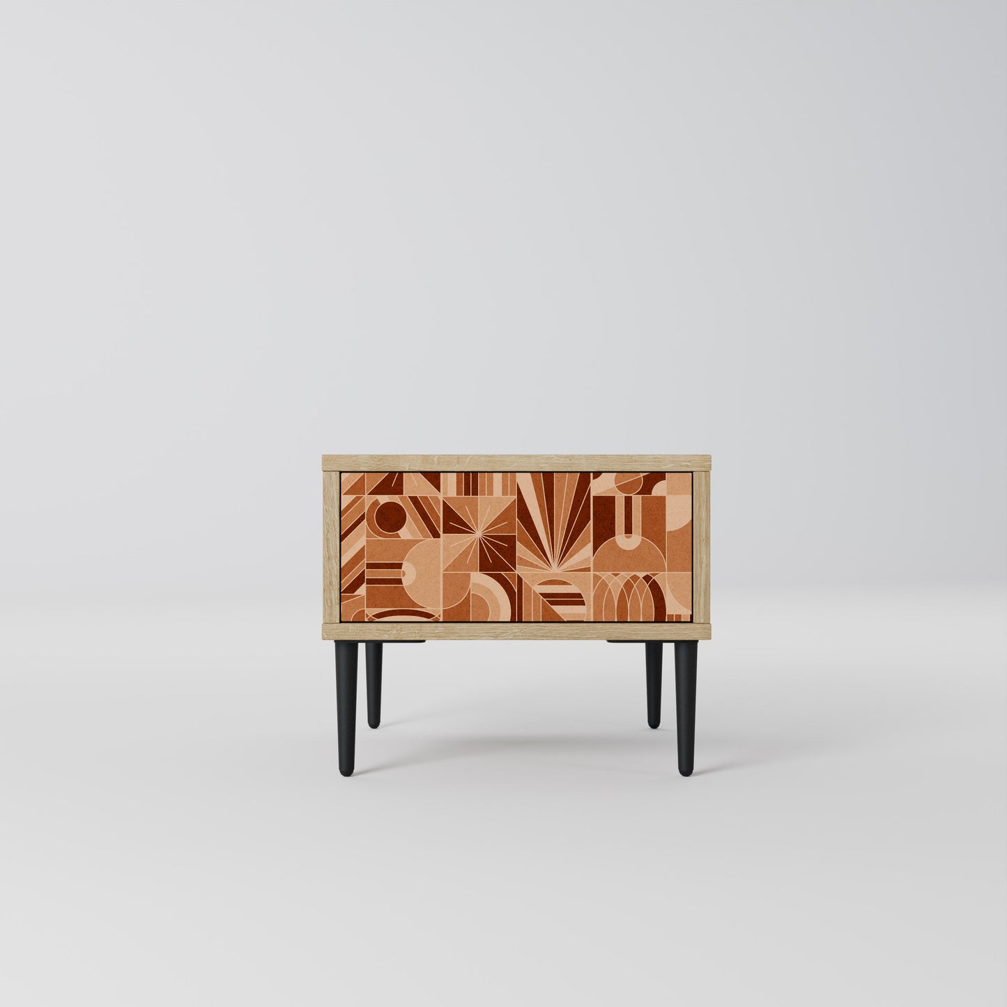 PRISM MOSAIC Nightstand in Oak Effect
