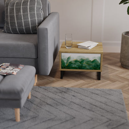 EXPENSIVE NATURE Nightstand in Oak Effect