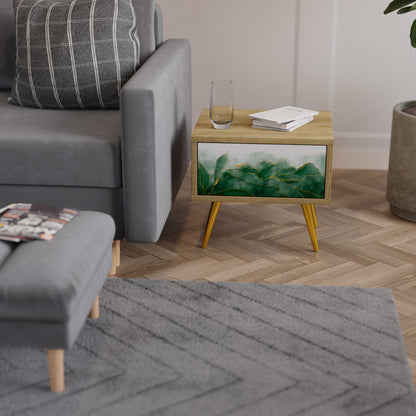 EXPENSIVE NATURE Nightstand in Oak Effect