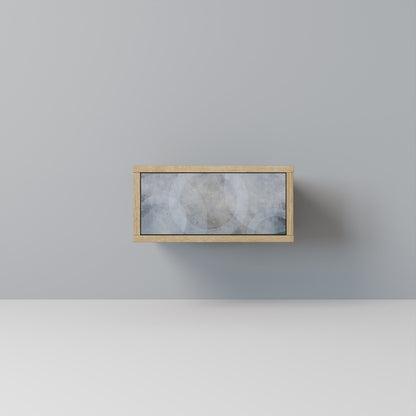 MUTED ARC Nightstand in Oak Effect