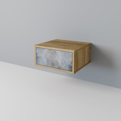 MUTED ARC Nightstand in Oak Effect