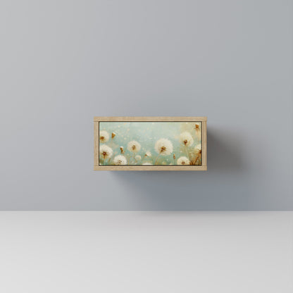 DREAMY MEADOW Nightstand in Oak Effect