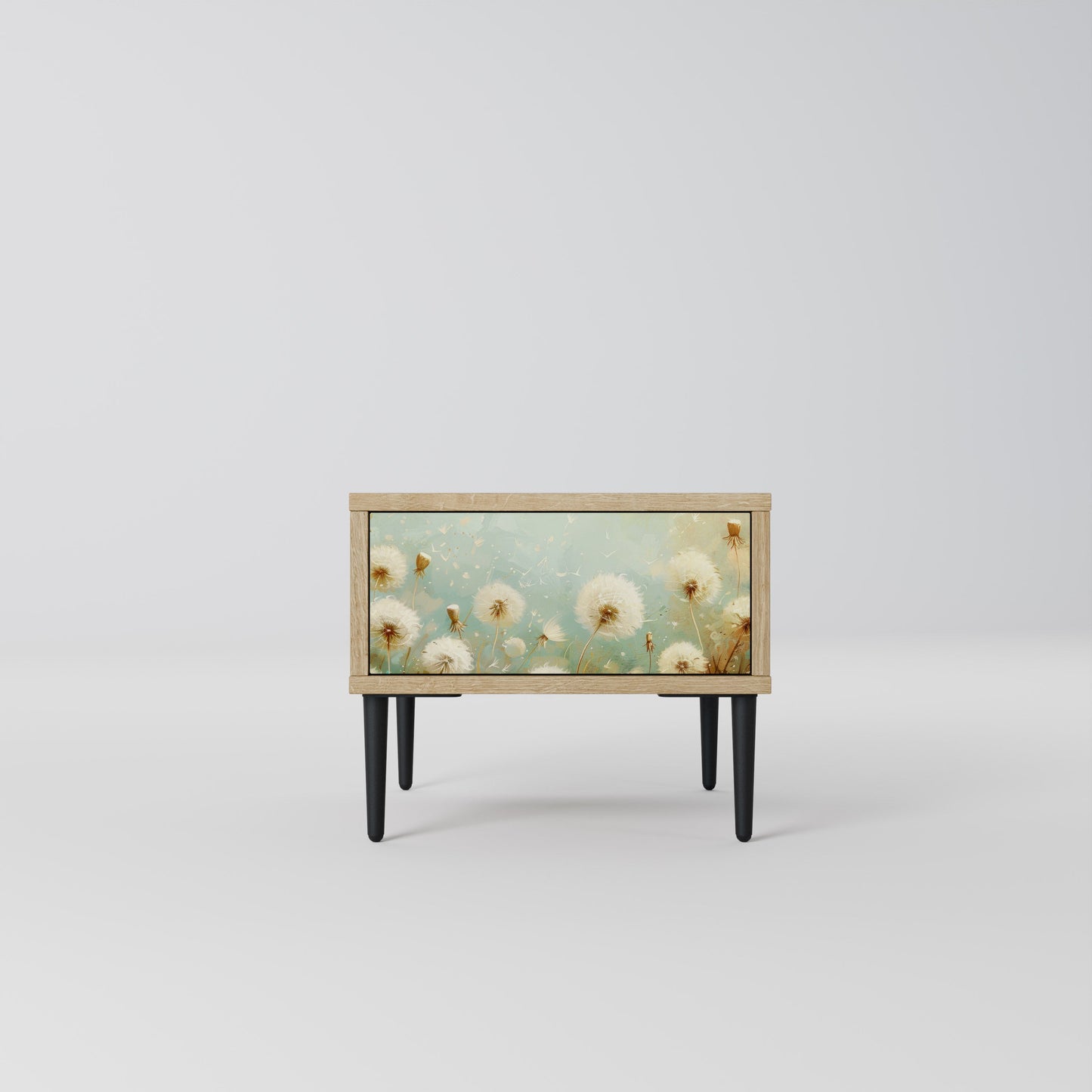 DREAMY MEADOW Nightstand in Oak Effect