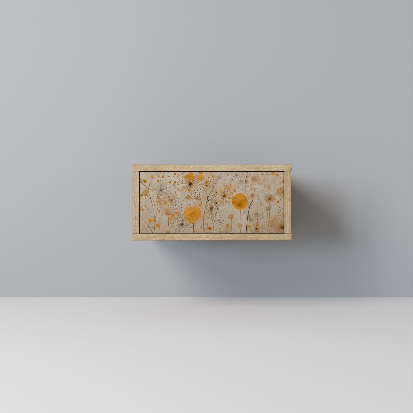 MORNING GLADE Nightstand in Oak Effect