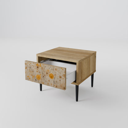 MORNING GLADE Nightstand in Oak Effect