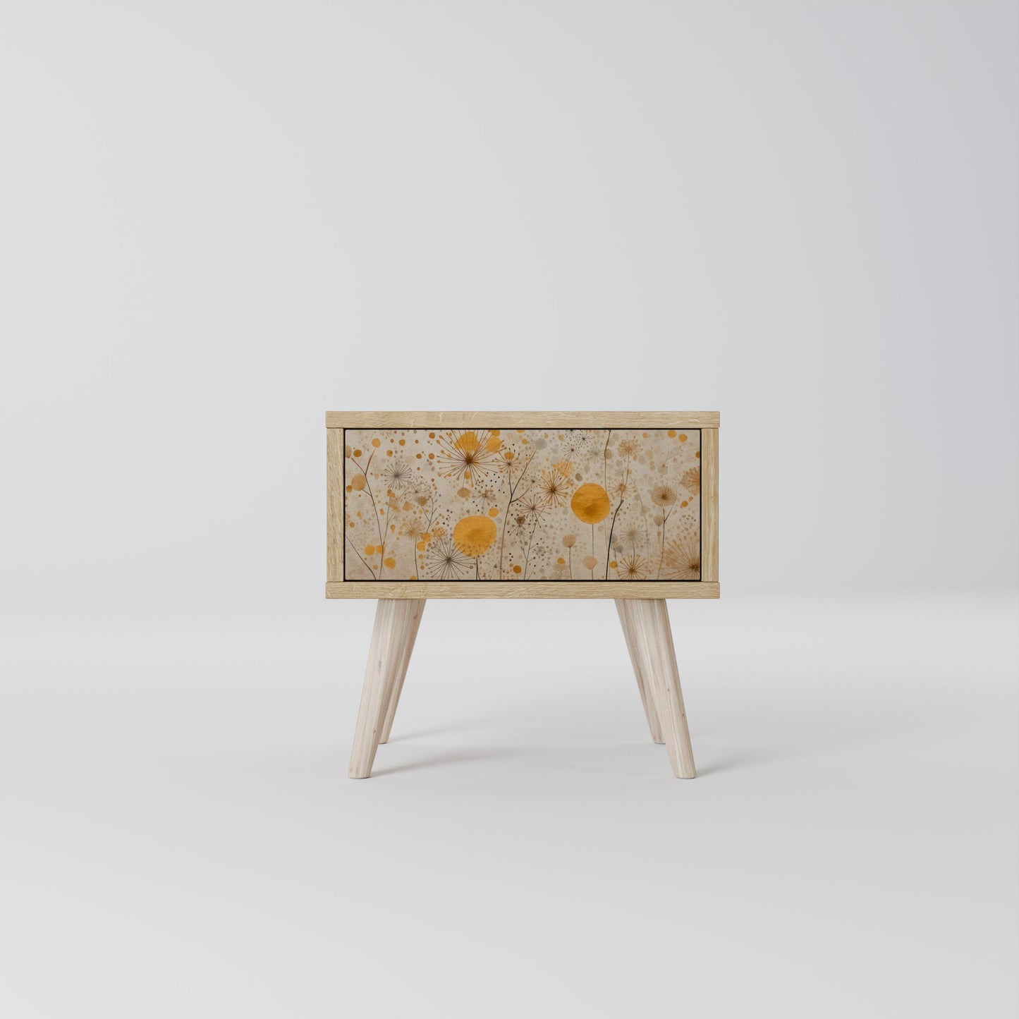 MORNING GLADE Nightstand in Oak Effect