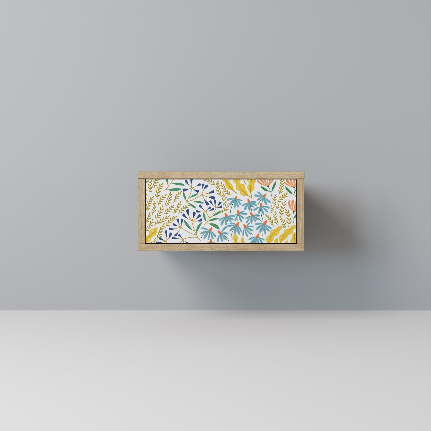 HELLO SPRING Comodino in Effetto Rovere