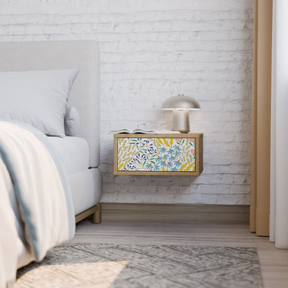 HELLO SPRING Comodino in Effetto Rovere