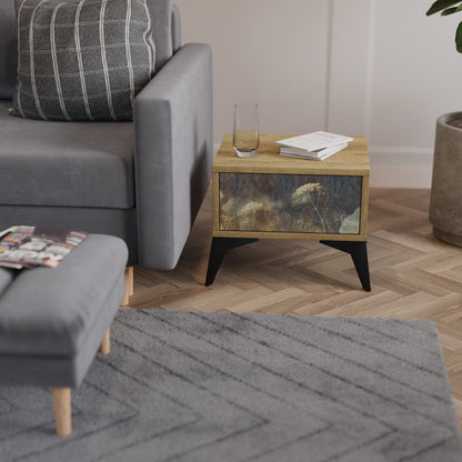 GENTLE POWER Comodino in Effetto Rovere