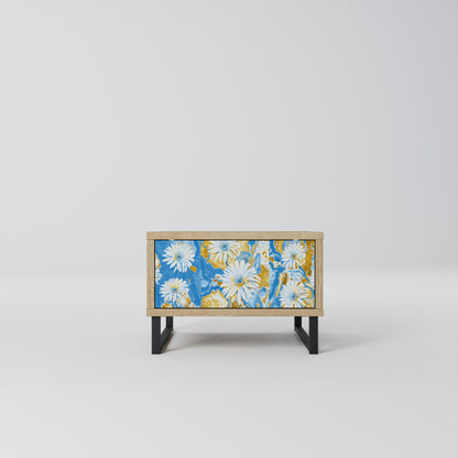 DAISY LUXE Comodino in Effetto Rovere