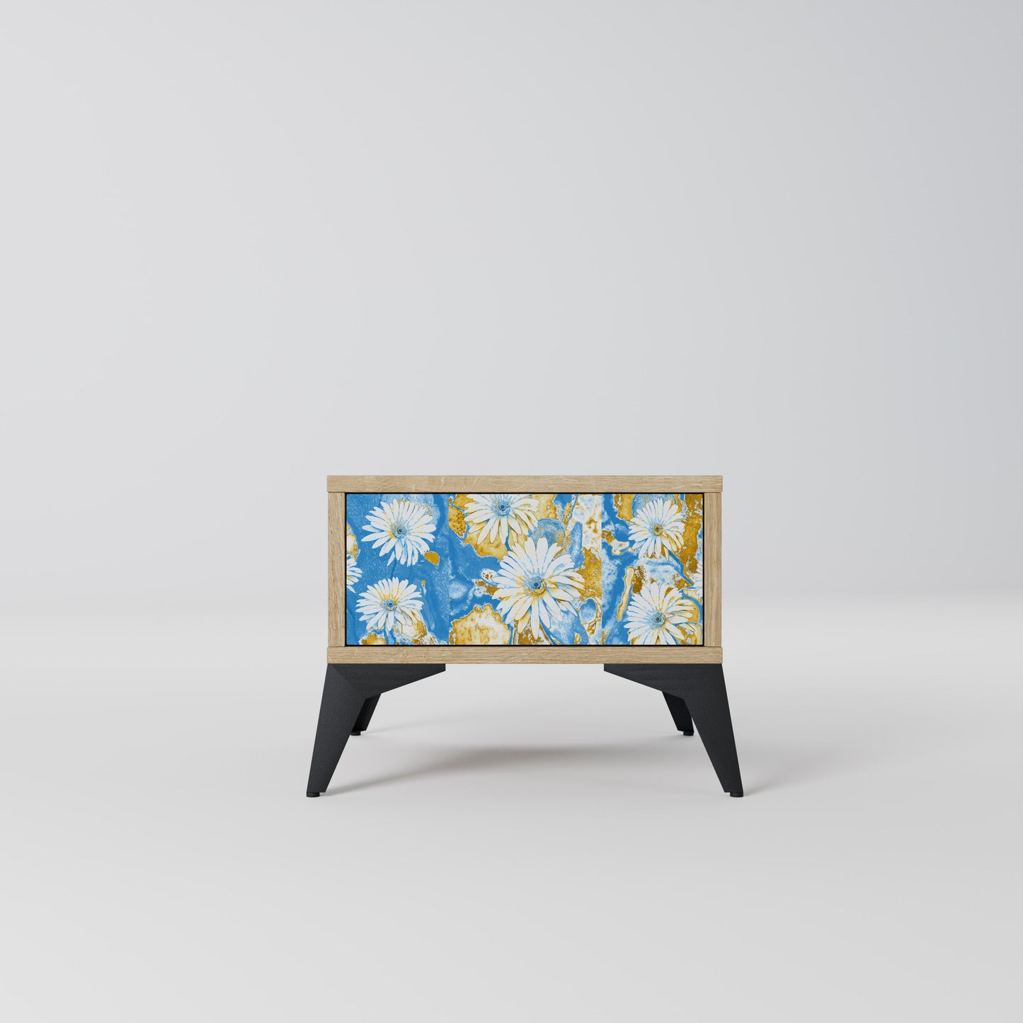 DAISY LUXE Comodino in Effetto Rovere