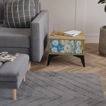 DAISY LUXE Comodino in Effetto Rovere