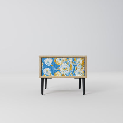 DAISY LUXE Comodino in Effetto Rovere