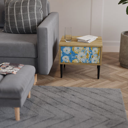 DAISY LUXE Comodino in Effetto Rovere