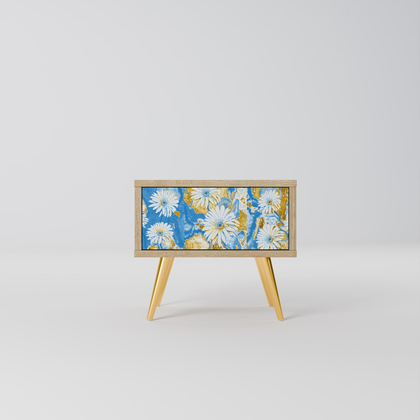 DAISY LUXE Comodino in Effetto Rovere