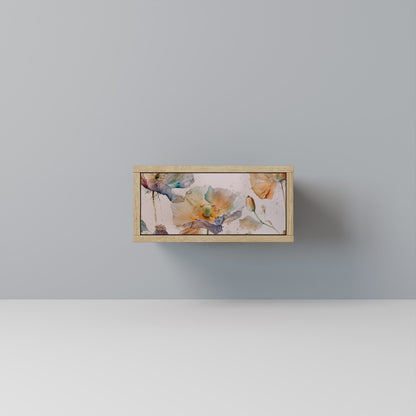 SOFTEN POPPY Comodino in Effetto Rovere