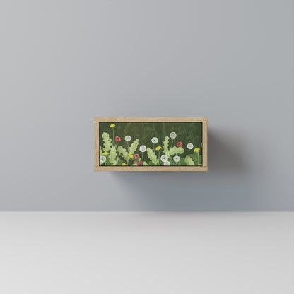 DANDELION AMUSE Nightstand in Oak Effect