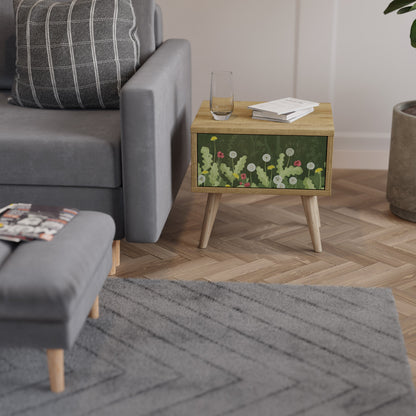 DANDELION AMUSE Nightstand in Oak Effect