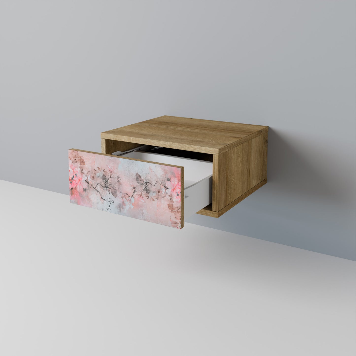 CHERRY BLOSSOM Comodino in Effetto Rovere