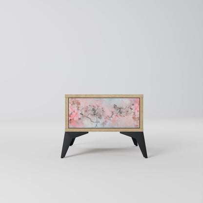 CHERRY BLOSSOM Comodino in Effetto Rovere