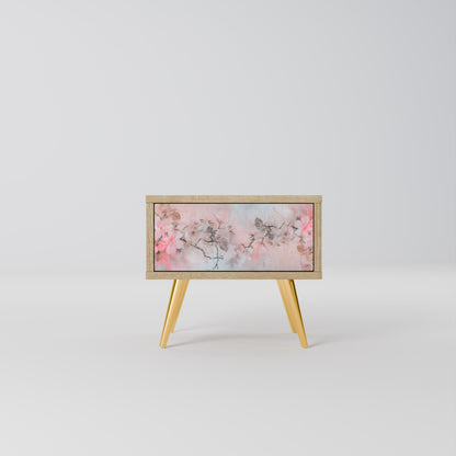 CHERRY BLOSSOM Comodino in Effetto Rovere
