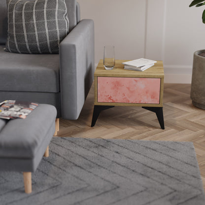 CRANE DANCE Comodino in Effetto Rovere