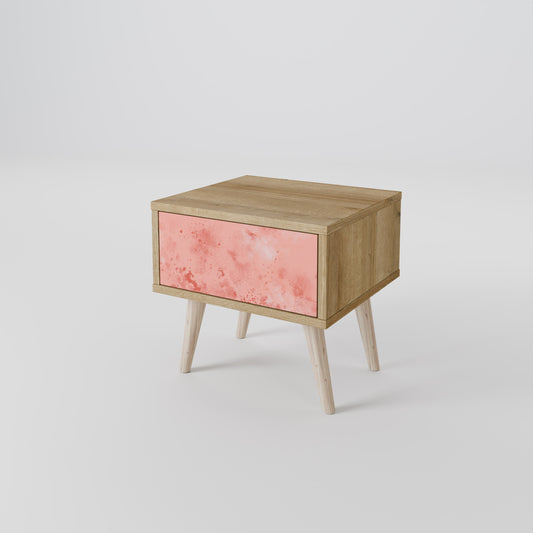 CRANE DANCE Nightstand in Oak Effect