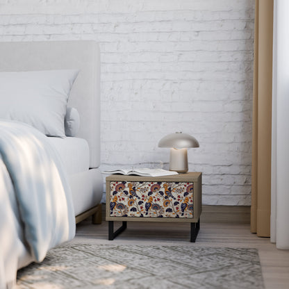 EMINENT HOOPOE Comodino in Effetto Rovere