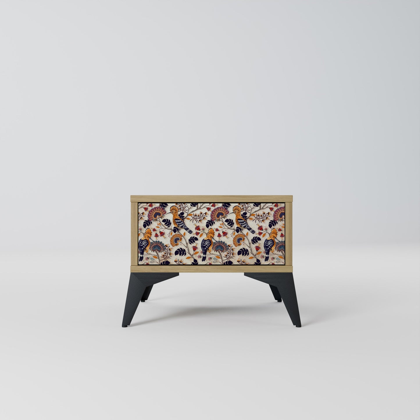 EMINENT HOOPOE Comodino in Effetto Rovere