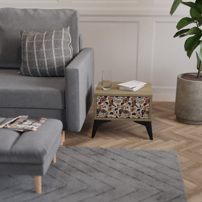 EMINENT HOOPOE Comodino in Effetto Rovere