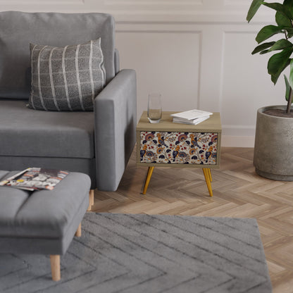 EMINENT HOOPOE Comodino in Effetto Rovere