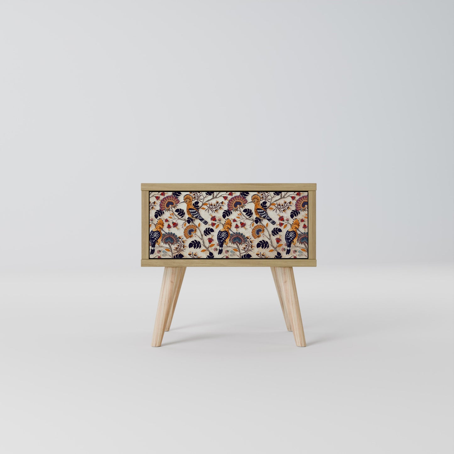 EMINENT HOOPOE Comodino in Effetto Rovere