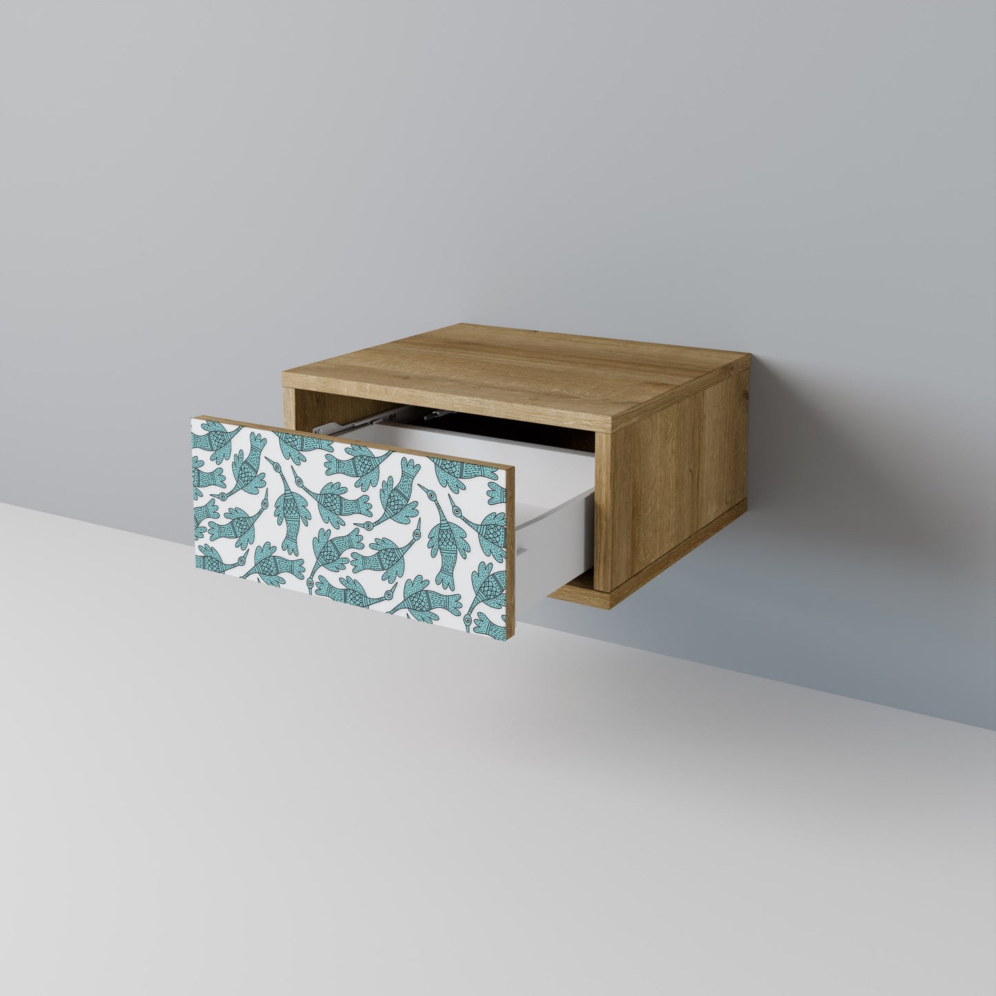 WATERSPOUT SONGIBIRD Comodino in Effetto Rovere