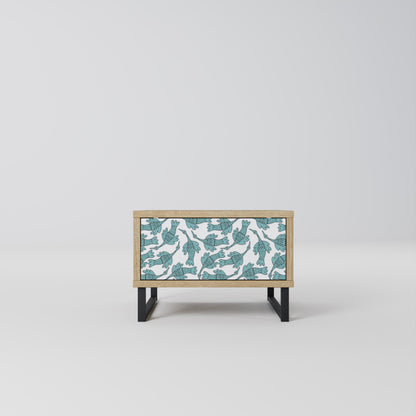 WATERSPOUT SONGIBIRD Comodino in Effetto Rovere