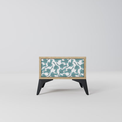 WATERSPOUT SONGIBIRD Comodino in Effetto Rovere