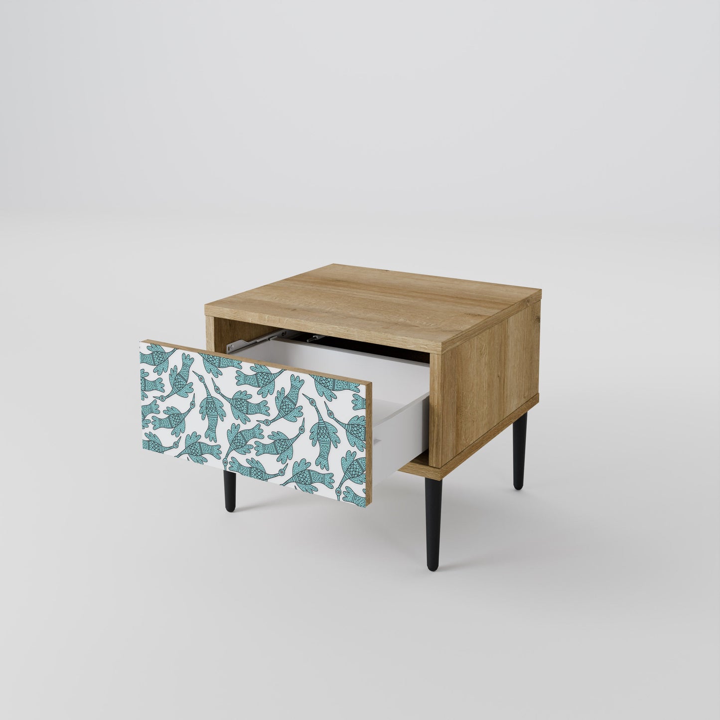 WATERSPOUT SONGIBIRD Comodino in Effetto Rovere