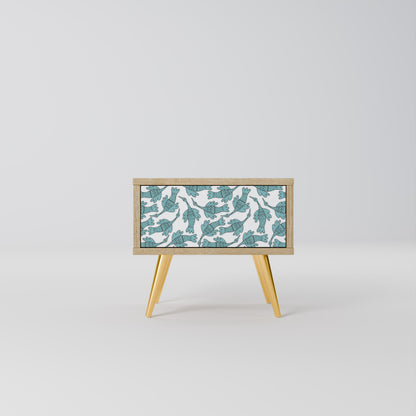 WATERSPOUT SONGIBIRD Comodino in Effetto Rovere