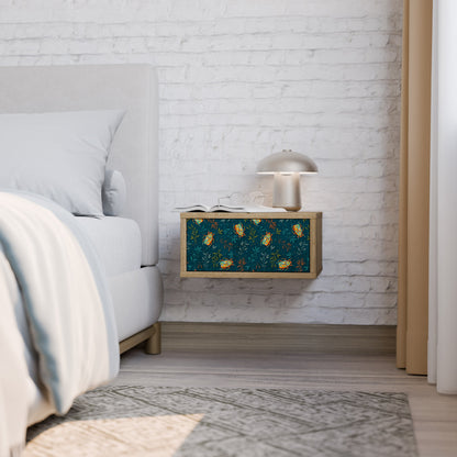 AUTUMN INSECTS Comodino in Effetto Rovere