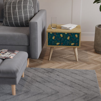 AUTUMN INSECTS Comodino in Effetto Rovere