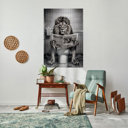 ROAR PRESS REVIEW Peel and Stick Vertical Poster