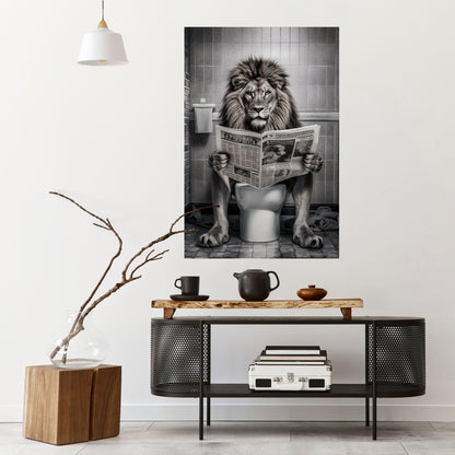 ROAR PRESS REVIEW Peel and Stick Vertical Poster